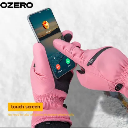 Ultra Warm OZERO Personalized Winter Driving Gloves for Women
