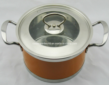 Stainless Steel Stock Pot (YJ-HLSP201)