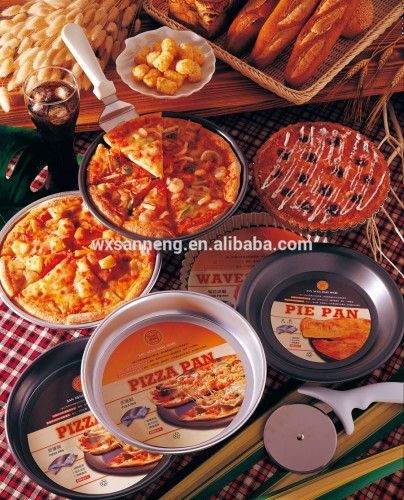 Multifunctional Home Used 1.0mm Alloy Hard Anodized Pie Pan