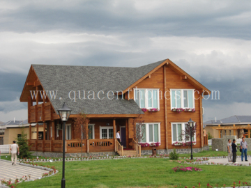Nhà khung gỗ Prefab ở sông Mudanjiang
