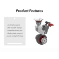 Heavy Duty PU Rigid Casters for Cart Equipment