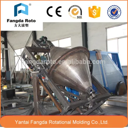 High technology rock n roll rotomolding equipment