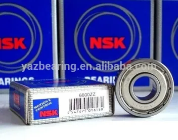 nsk 6000-z zz ddu deep groove ball bearing