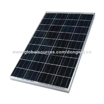 75W Polycrystalline Solar Panel Module