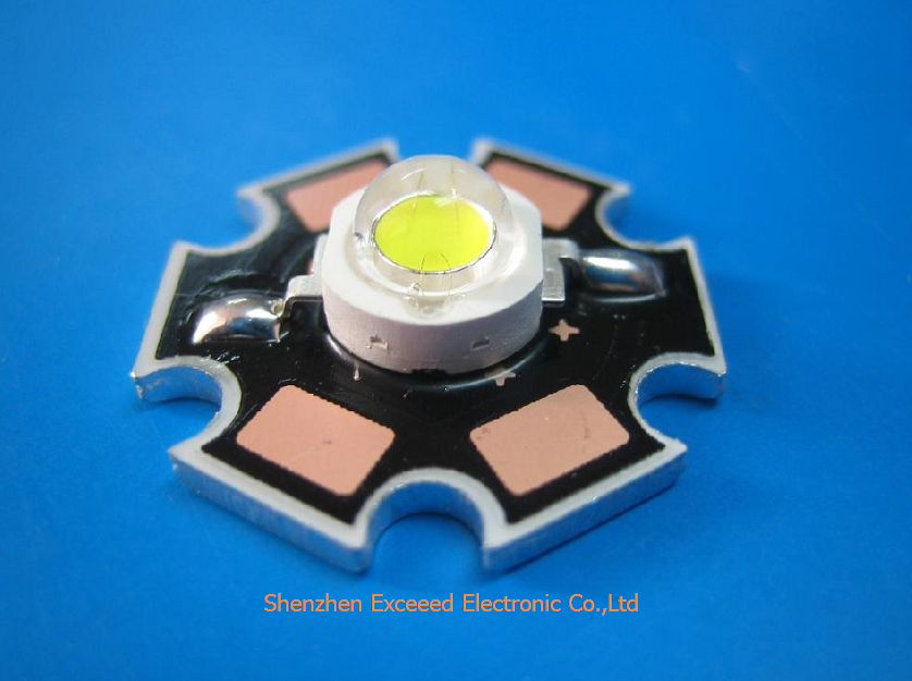 3W Red Color High Power LED Component