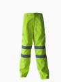 Trabajo de alta visibilidad Ropa de seguridad sobre los pantalones