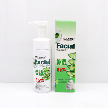 FW001 TLM 95% Foam Aloe Vera Facial Cleanser