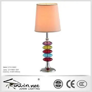 colorful glass table lamp fabric lighting table lamps lighting