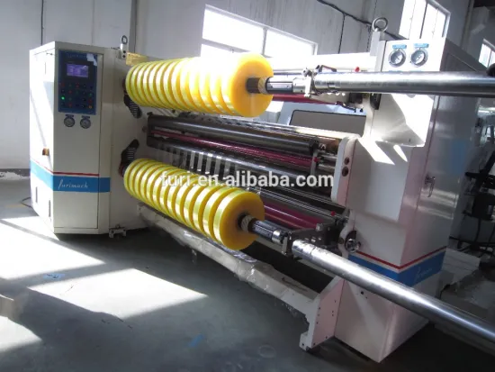 adhesive tape slitter rewinder for big bopp tape