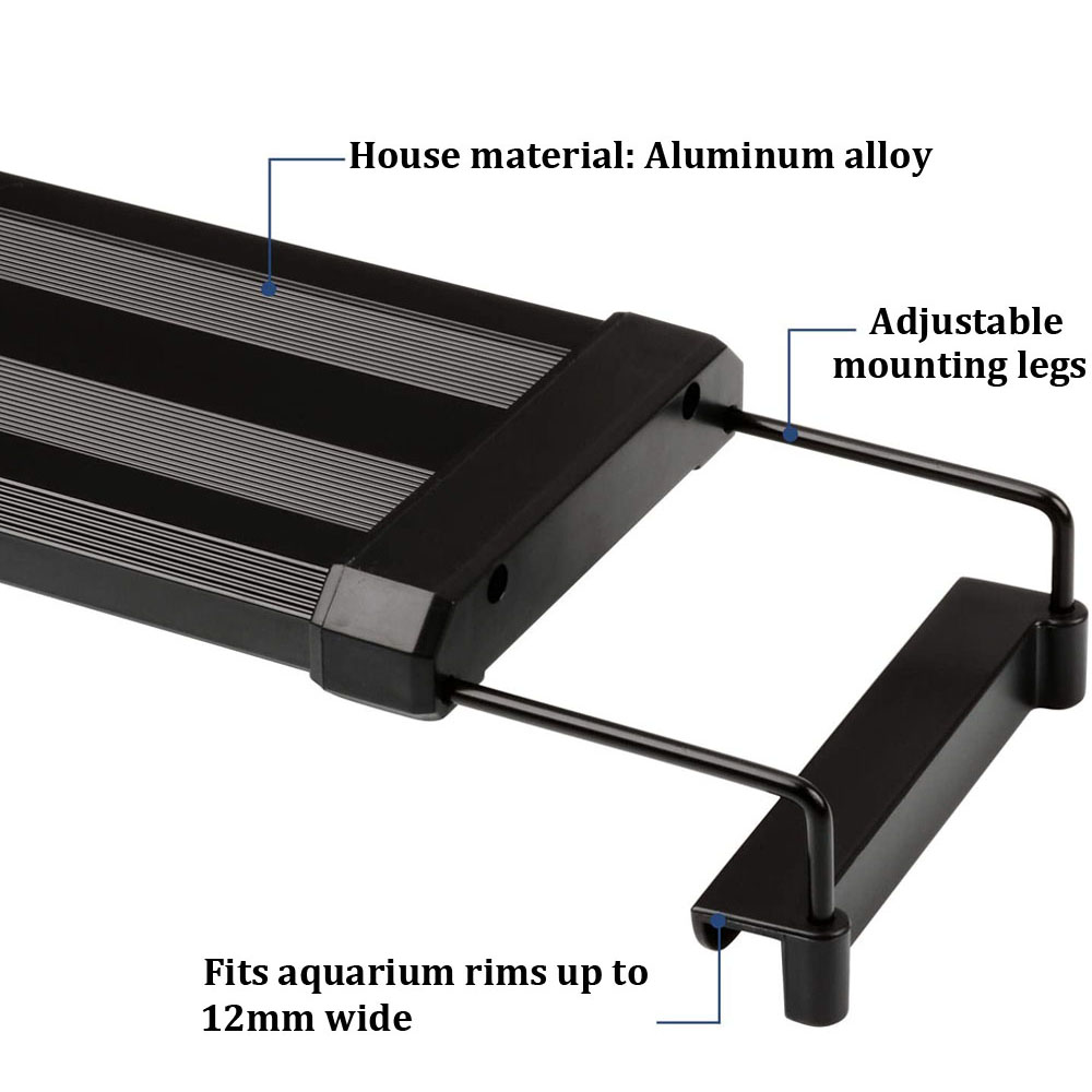 طرازان إضاءة LED LED Aquarium Freshwater Light