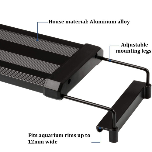 Dua model pencahayaan LED Aquarium Freshwater Light