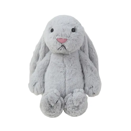 Custom Plush Long Ear Colorful Bunny Toy