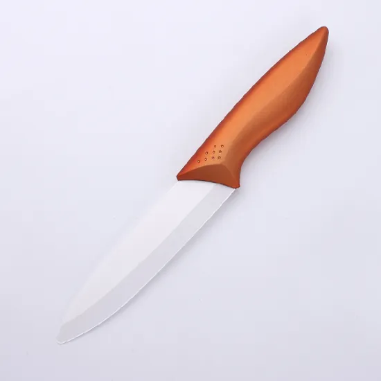5 Inches Copper Handle White Ceramic Knife