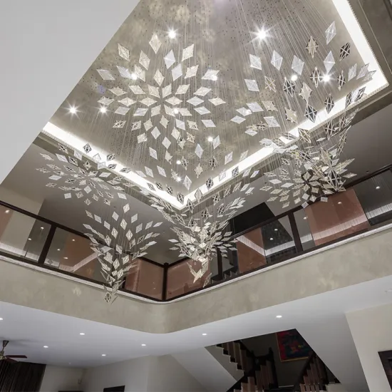 Simple Modern Rhombus Design Hotel Home Custom Chandelier