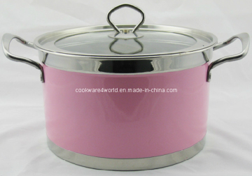 Stainless Steel Soup Pot (YJ-HLSP202)
