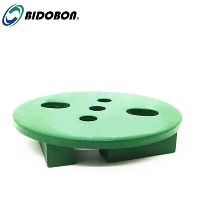 Four-Segment Diamond Concrete Grinding Pads for Terrazzo Floors