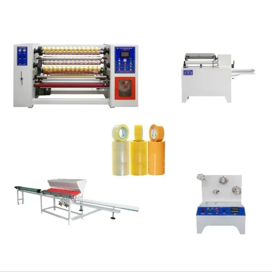 China Manufacturer of Adhesive BOPP Jumbo Roller Ribbon Packing Tape Production Line