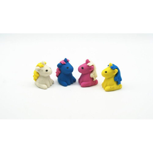 Eraser de forme 3D de forme de licorne