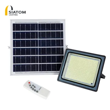 300W LED Solar Flood Light - Waterproof IP65 Dusk to Dawn Yard Garden Gutter Light