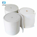 Refractory ceramic fiber insulation baffle fire blanket