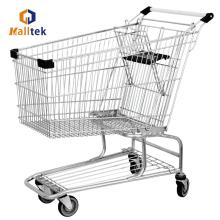 High Quality Galvanized American Metal Shopping Trolley