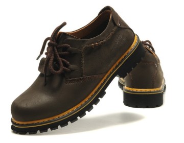 Man leather shoes