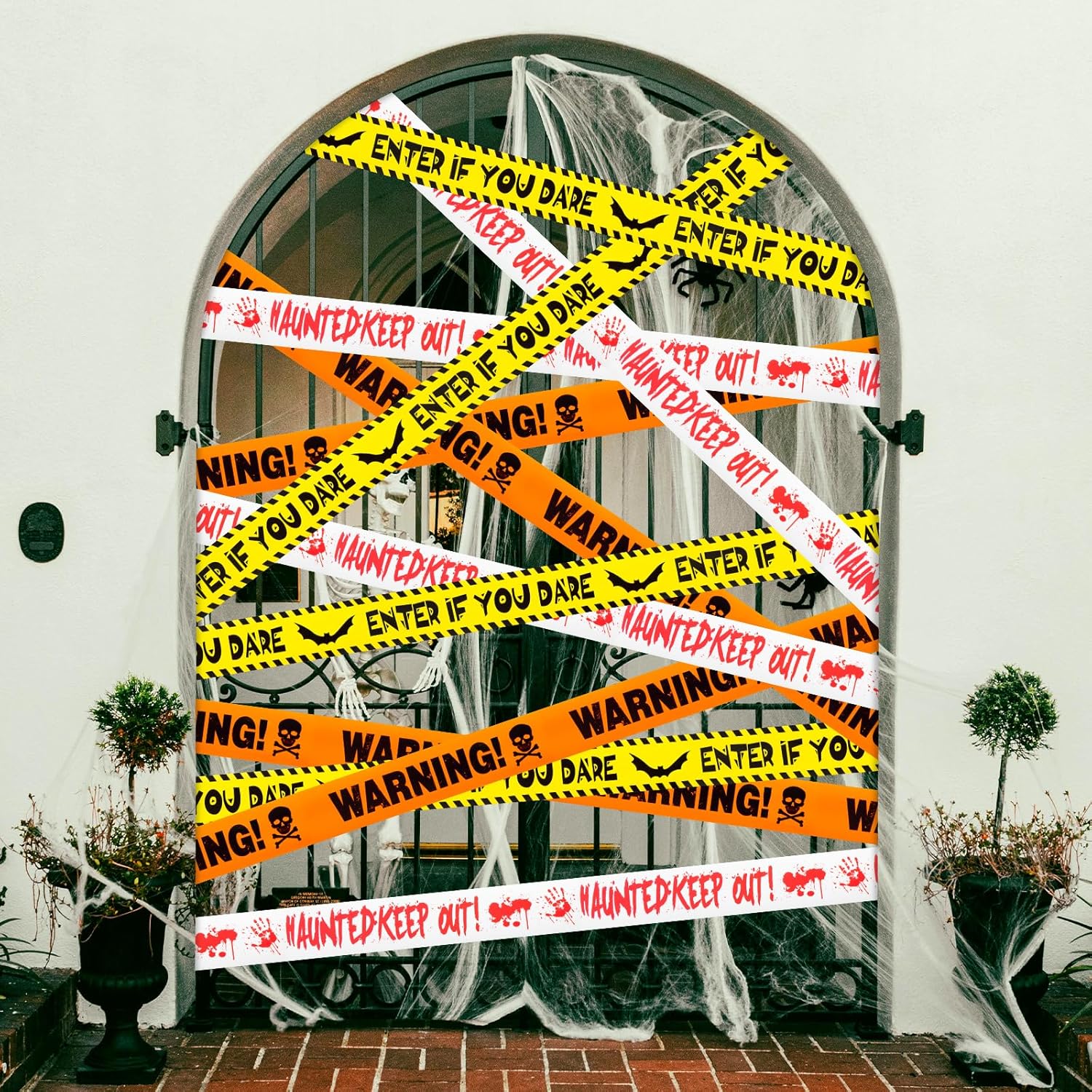 Halloween Decorations Caution Tape