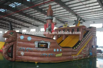 durable inflatable pirate boat bouncer funny games