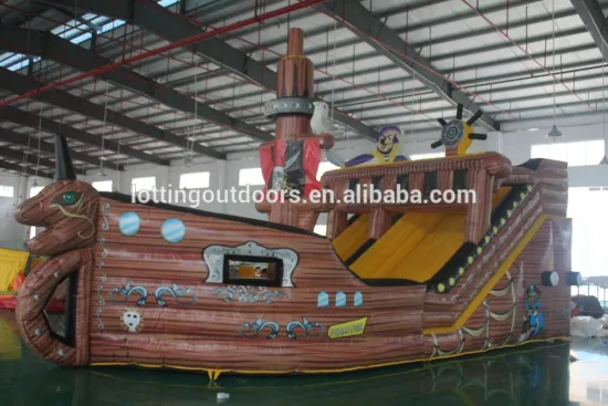 durable inflatable pirate boat bouncer funny games