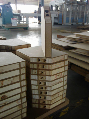 Tubular chipboard 33mm Thick