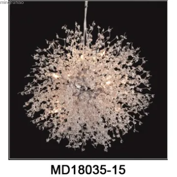 Livingroom snowflake modern pendant lamp