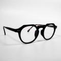 Fashion Mens Big Black Eye Frames de vidrio