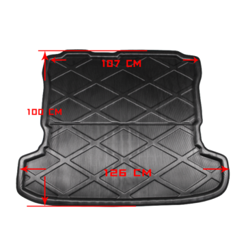 Car Rear Trunk Mat Boot Liner for Mitsubishi Pajero V97