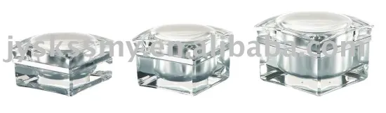 Cosmetic Container Acrylic Jar/acrylic jars for cosmetic packaging