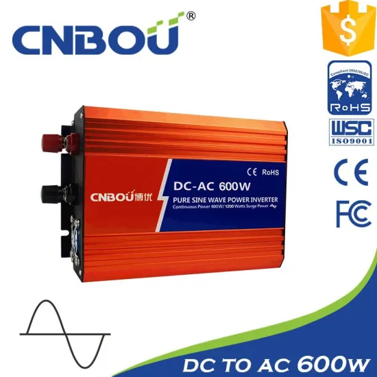 50HZ 24V 110V 600W solar inverter