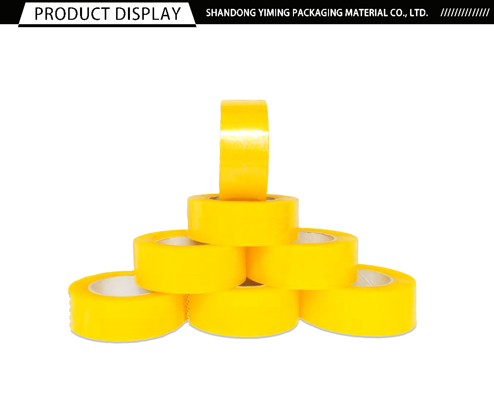 Transparent Yellow Shipping Carton Sealing Tape x