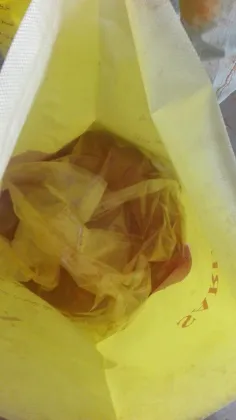 Red clean paprika powder