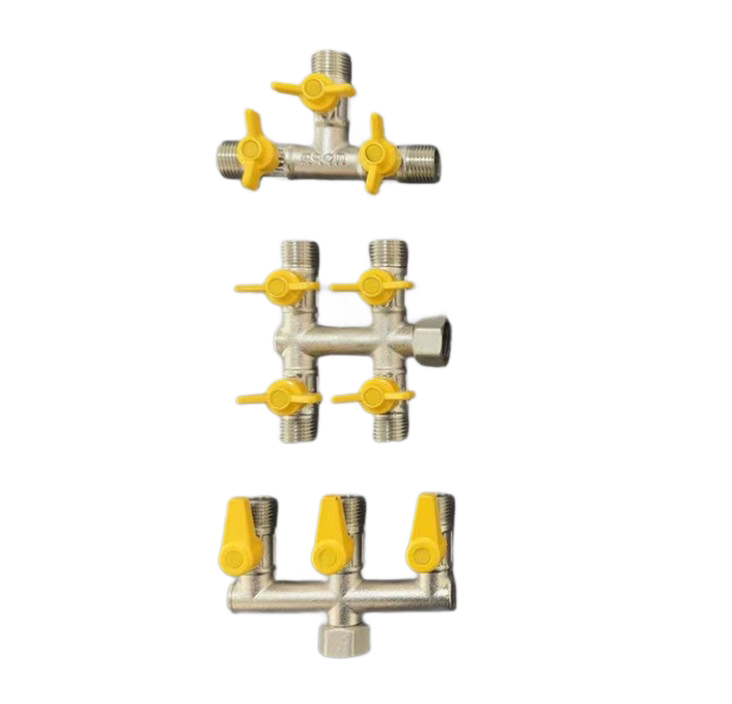 Brass 3-Way Gas Ball Valve with Handle, Gas Control Shut-off Valve for Natural Gas & Water Heater Diversion (11)