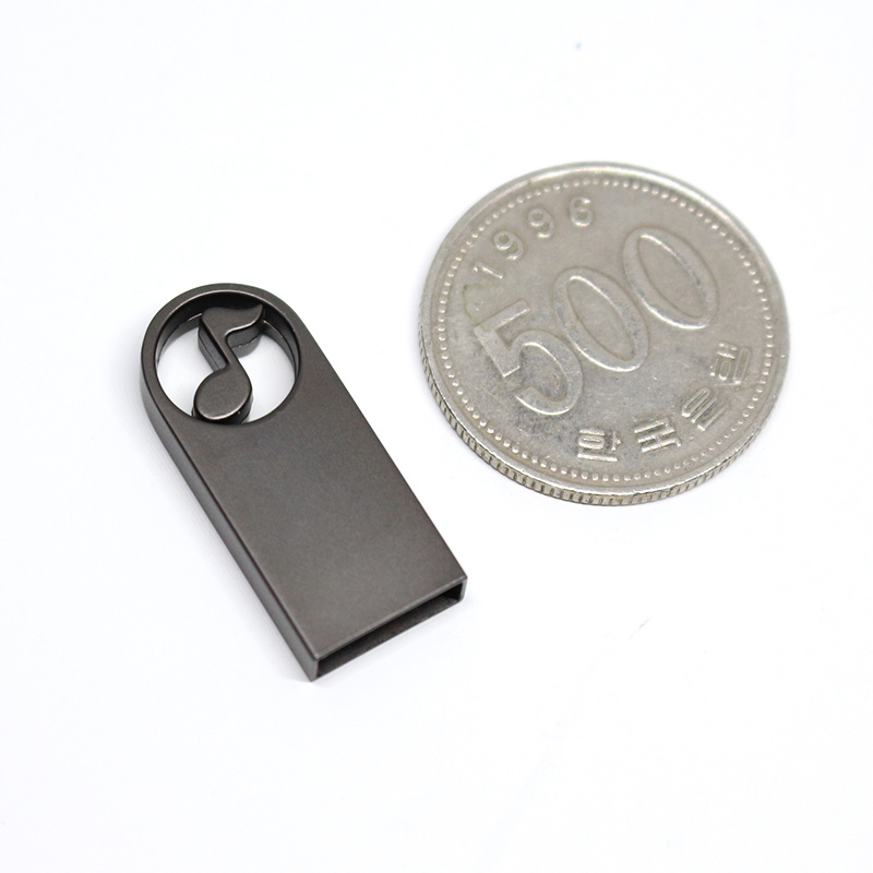 Мода Mini USB 3.0 Металлическая музыка USB Stick