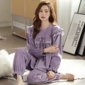 women's island fleece thick pajamas