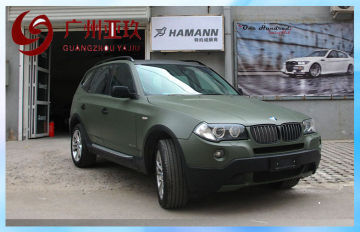 Cost-effective Derek Army Green Matte Vinyl Wrap With Air Free Bubbles