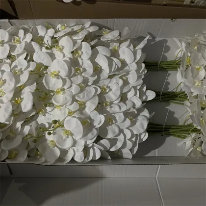 Artificial Cherry Blossom Flower Artificial Cherry Blossom Sakura Tree Branches White Cherry Blossom Branches for Decor