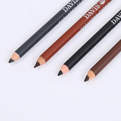 DAVIS Wooden Eyebrow Pencil with Brush
