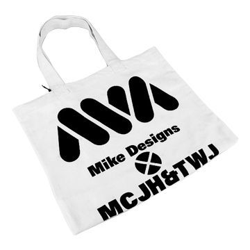 Canvas shopping bags, measures 40x37cm