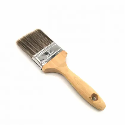 Polyester wood handle paint brush