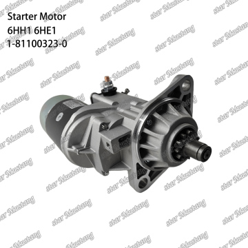 6HH1 6HE1 Starter Motor 11T 24V 4.5KW - Compatible with Isuzu Engine Parts