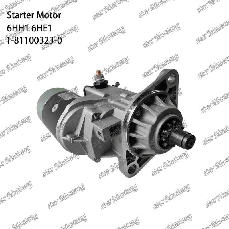 6HH1 6HE1 Starter Motor 11T 24V 4.5KW - Compatible with Isuzu Engine Parts
