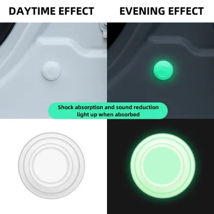 Car Silicone Shock Absorbing Pads and Luminous Door Buffer Pads: Enhancing Vehicle Door Protection and Aesthetics