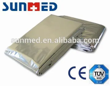 Emergency warming thermal blanket