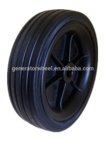 diameter 120mm small solid rubber wheel tire